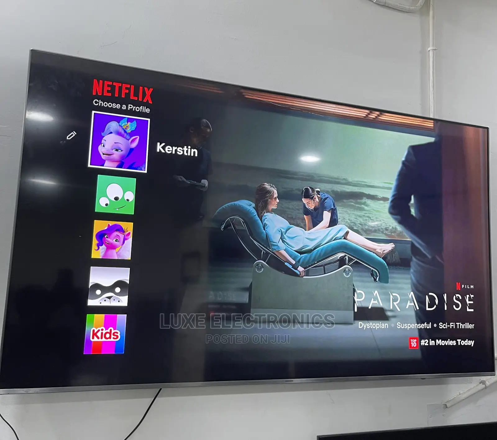 75 Inches Samsung QLED Smart Tv With Free Netflix Account
