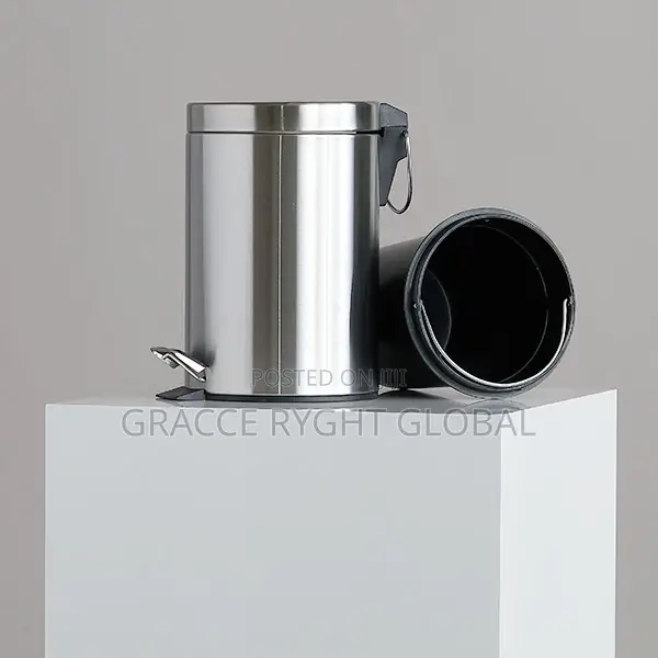 5l Stainless Pedal Bin