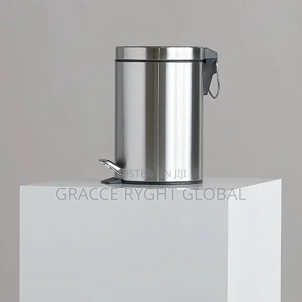 5l Stainless Pedal Bin
