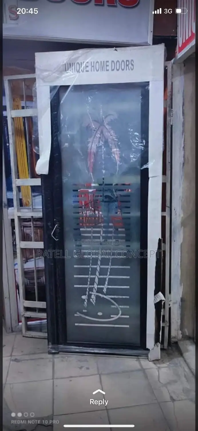 Aluminium Bathroom Toilet Glass Doors Full Glass