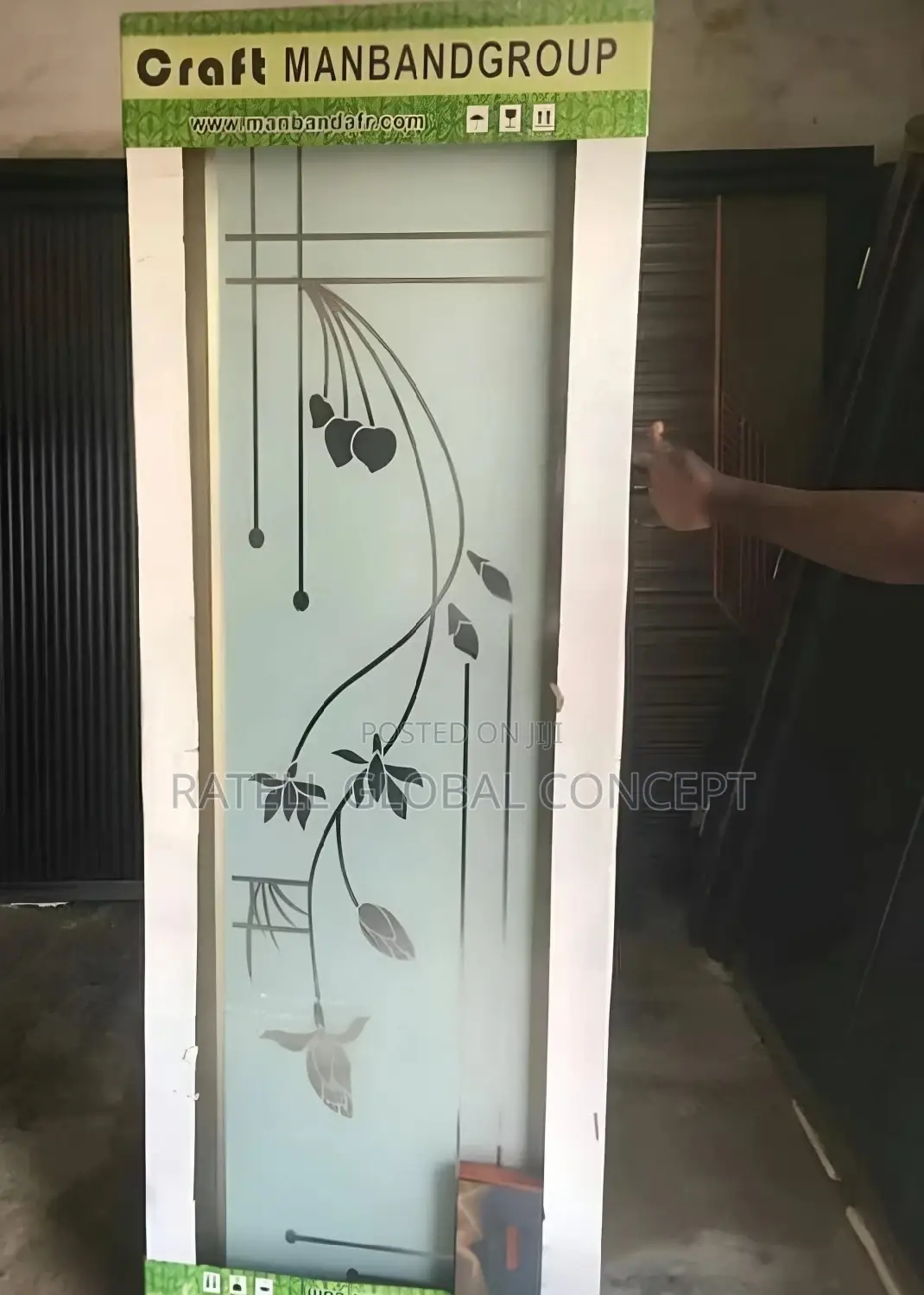 Aluminium Bathroom Toilet Glass Doors Full Glass