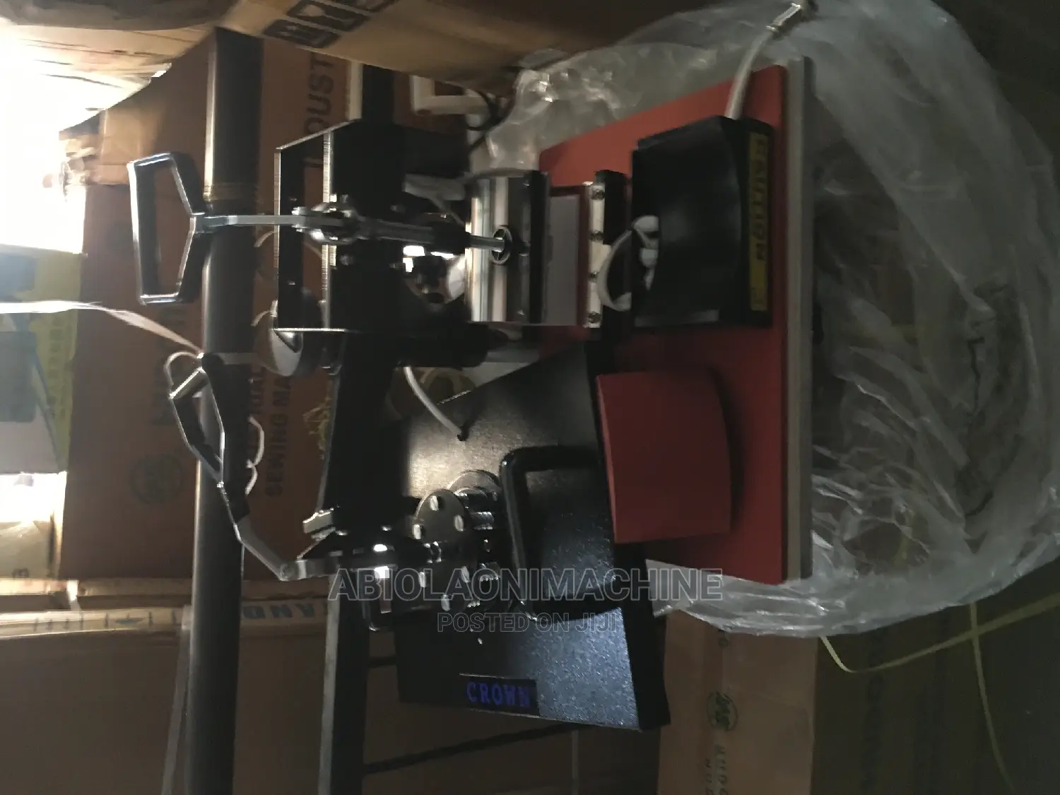 5in1 Heat Press Machine (Shirt, Cap, Mug and 2 Plates Frame)