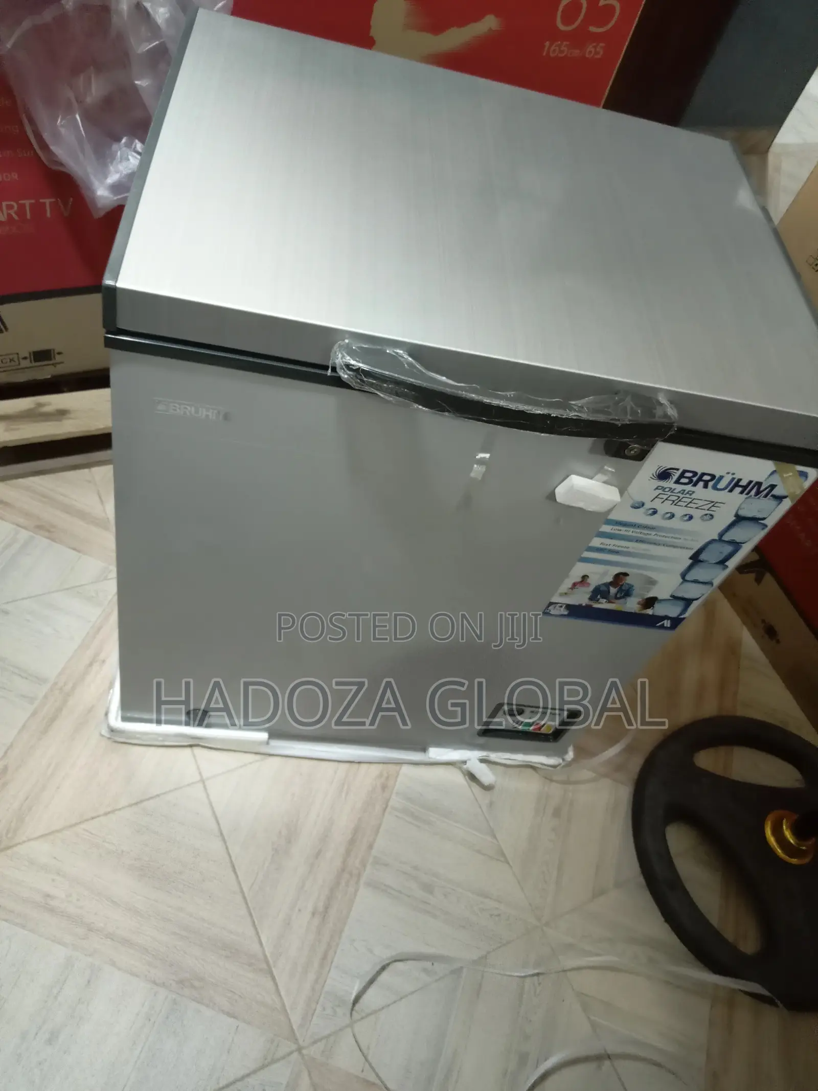Bruhm Chest Freezer 160L With Inside Door LED Light