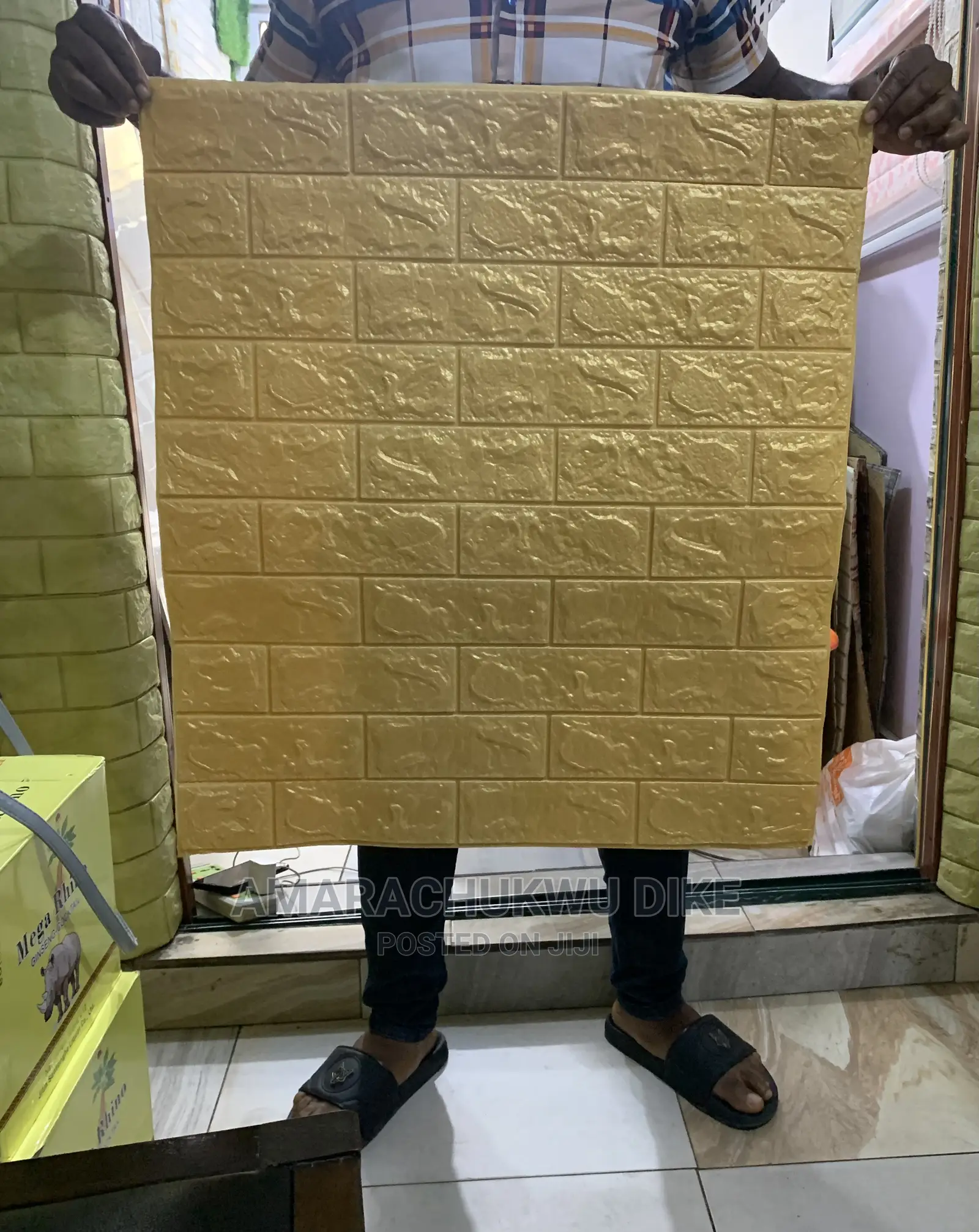 3d Quality Self Adhesive Foam Wallpaper Sticker
