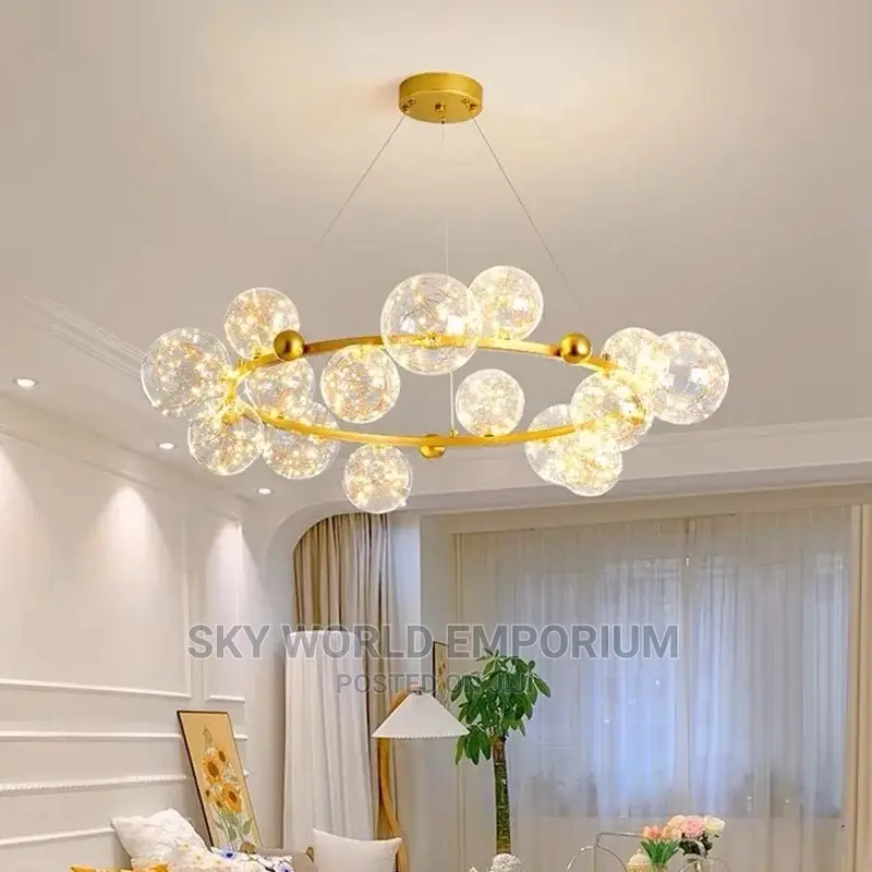Star Bright Led Chandeliers Clear Glass