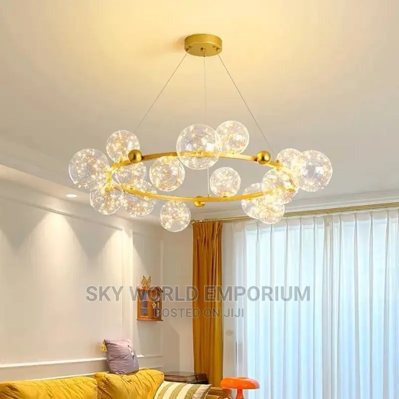 Star Bright Led Chandeliers Clear Glass