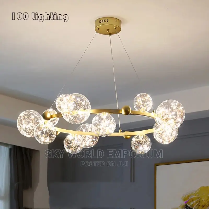 Star Bright Led Chandeliers Clear Glass