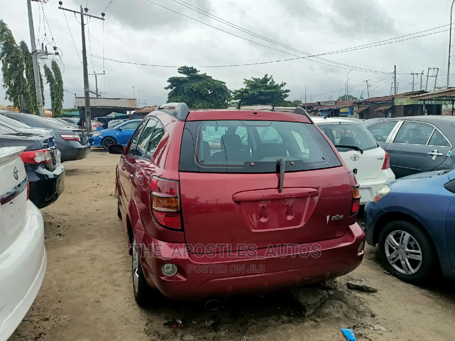 Pontiac Vibe 2007 Red
