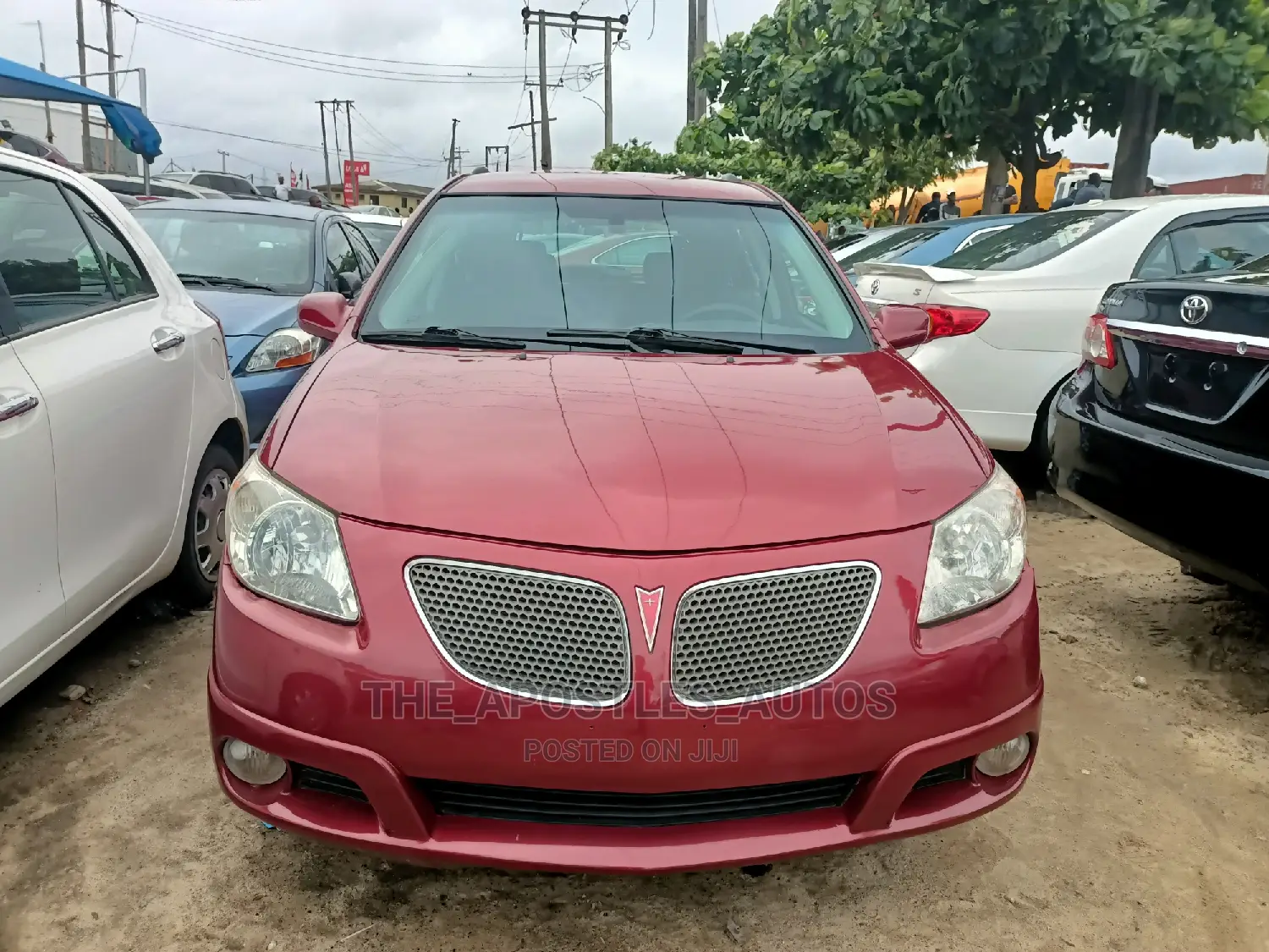 Pontiac Vibe 2007 Red