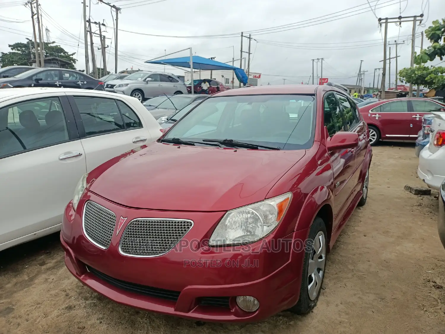 Pontiac Vibe 2007 Red