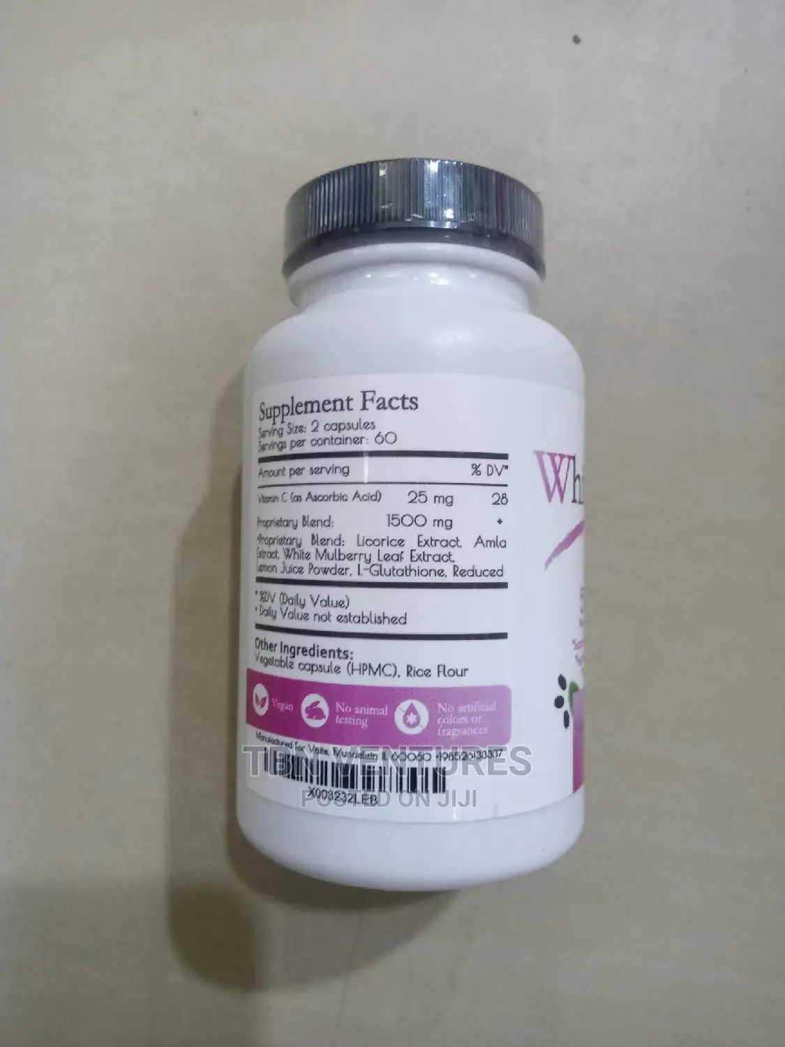 Vaite Whitening Skin 5000 Glutathione Supplement 120capsl