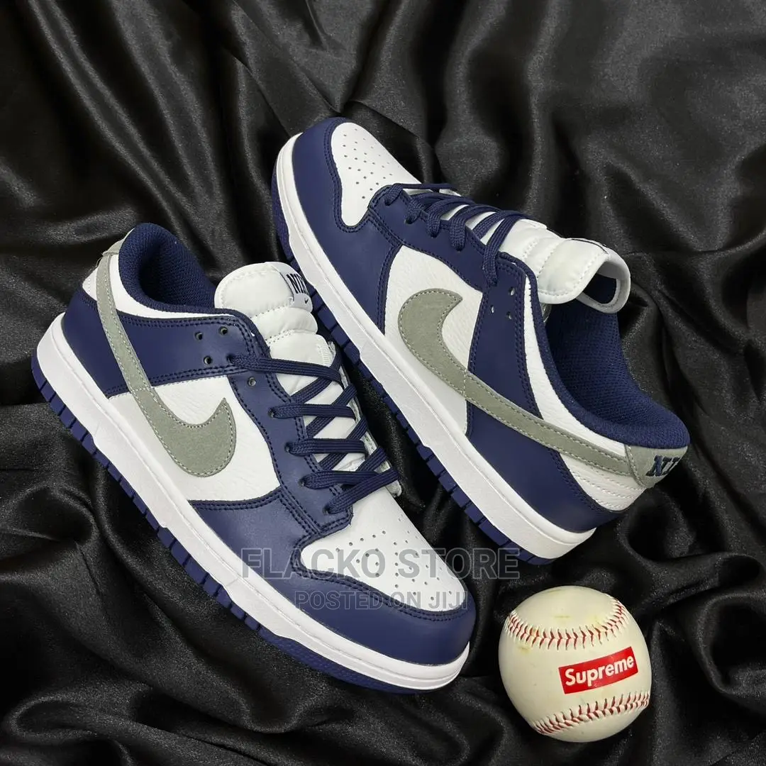 Original Nike Dunk Low Midnight Navy Blue Sneakers