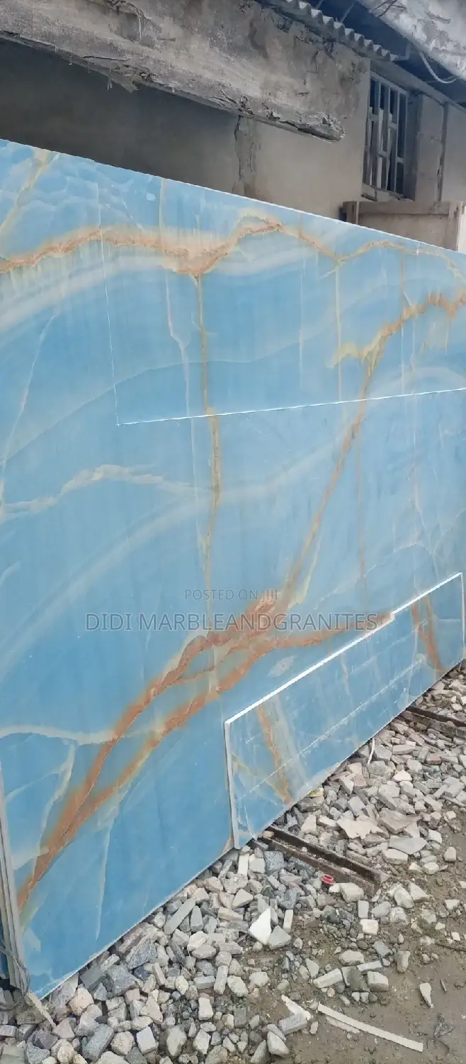 Quartz See Blue for Kitchen Marble Top
