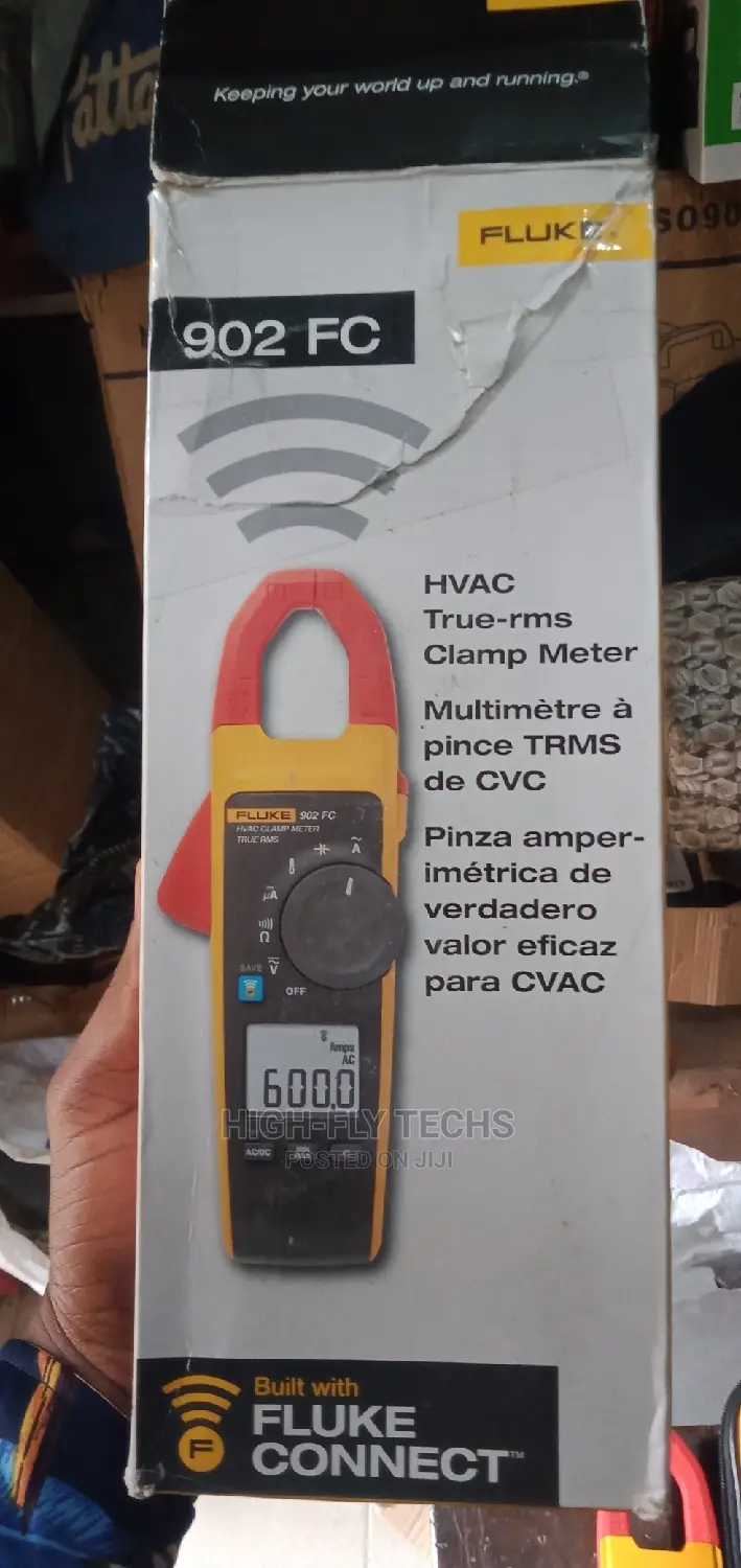 Fluke 902 Fc Hvac True-RMS Clamp Meter