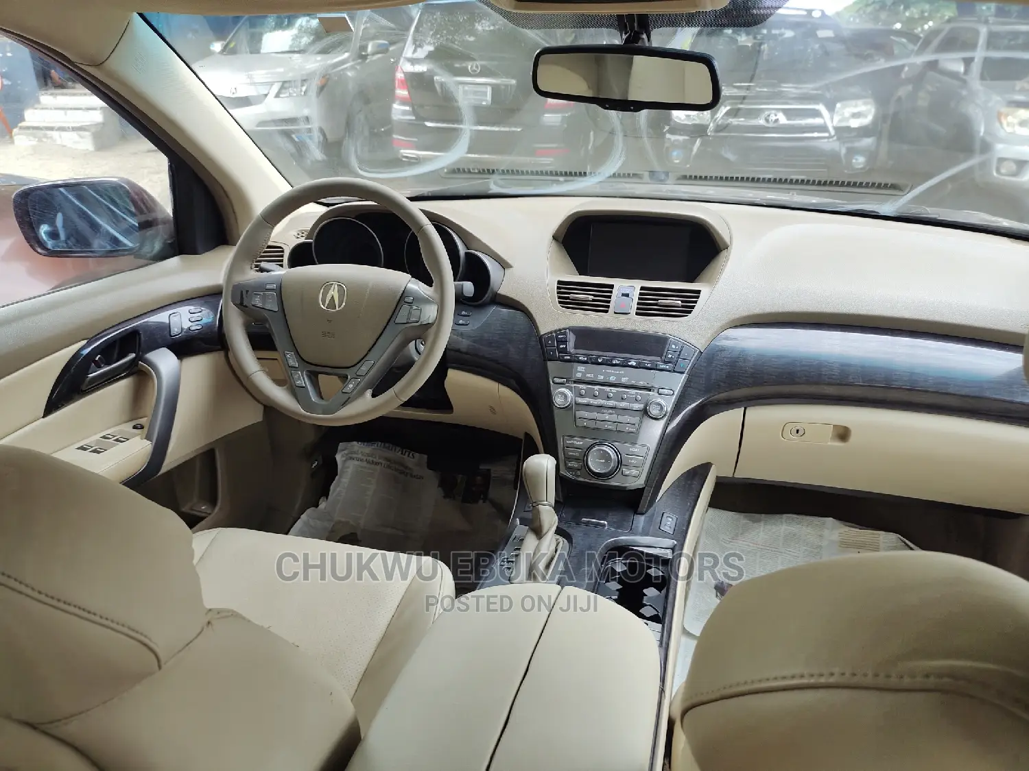 Acura MDX SUV 4dr AWD (3.7 6cyl 5A) 2008 Red