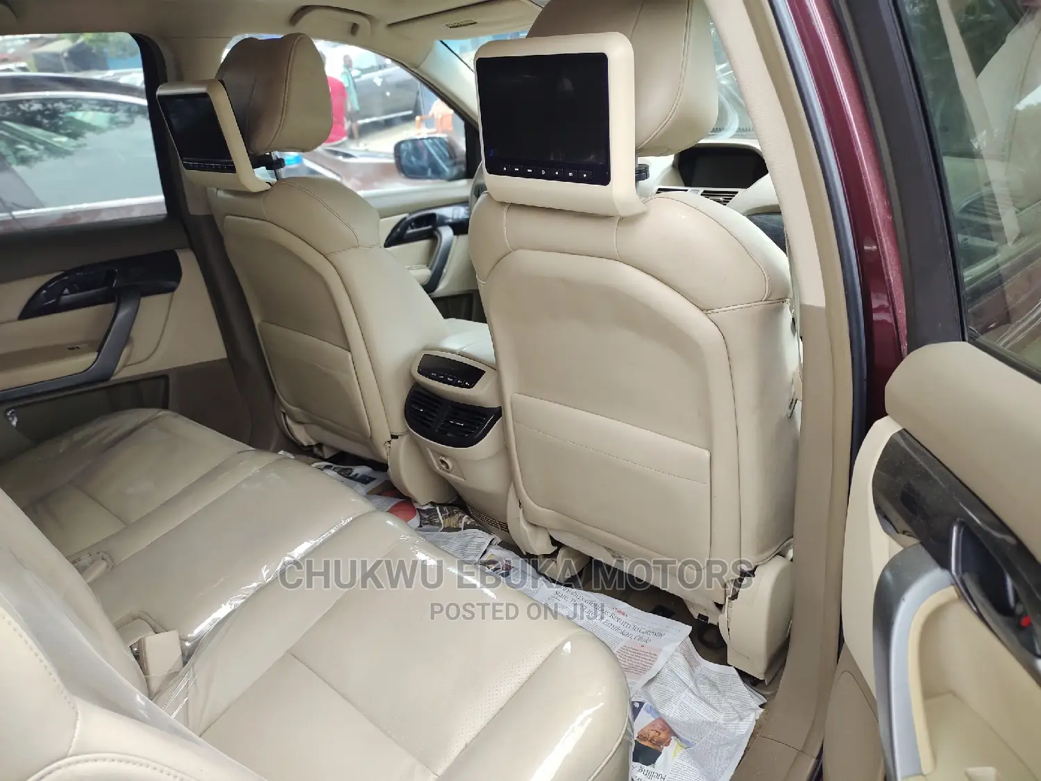 Acura MDX SUV 4dr AWD (3.7 6cyl 5A) 2008 Red