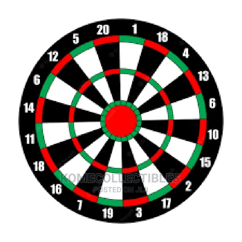 Standard Dart Game Board With Dart Sticks
