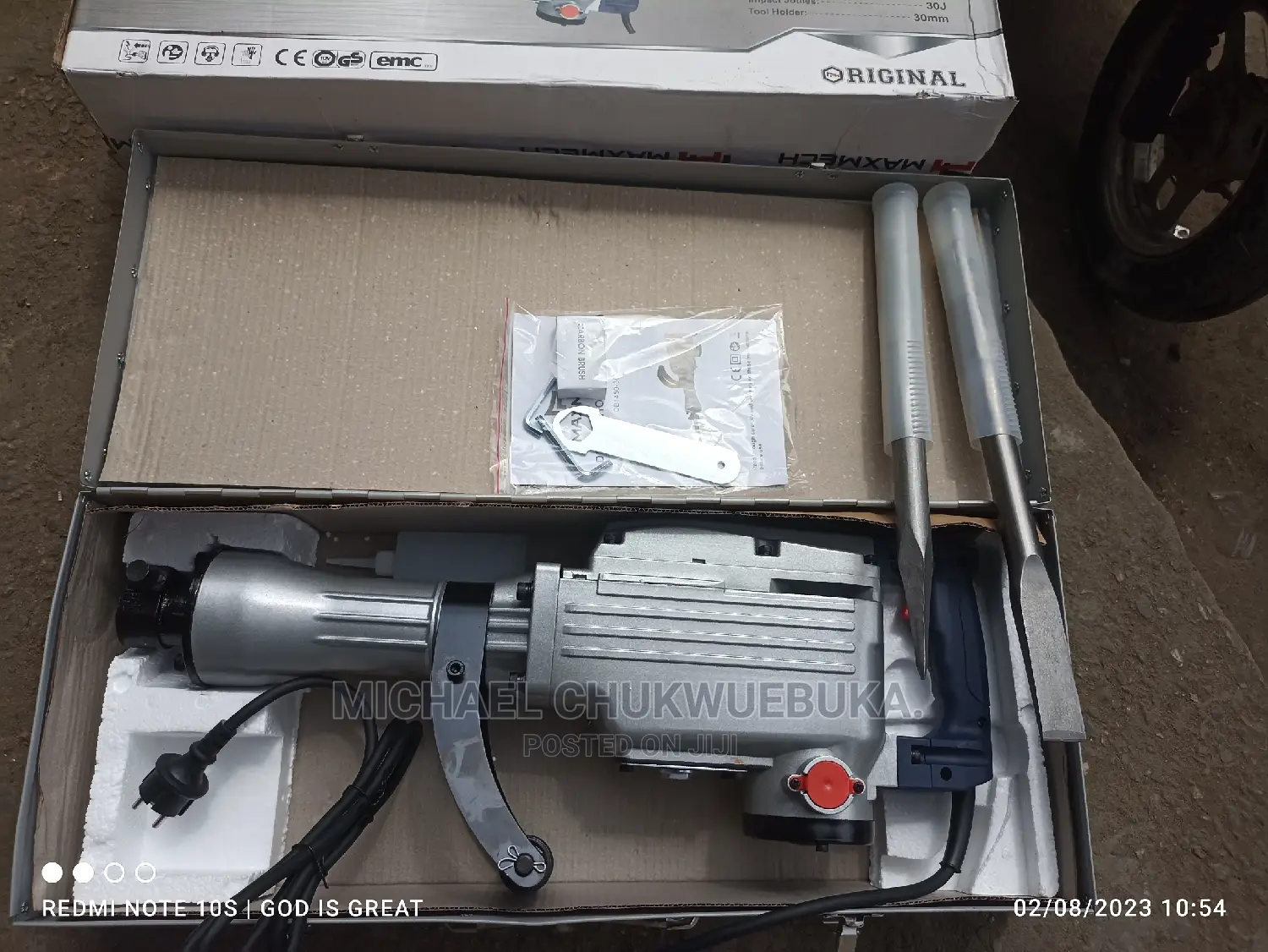 Maxmech Demolishing Breaker 1450w