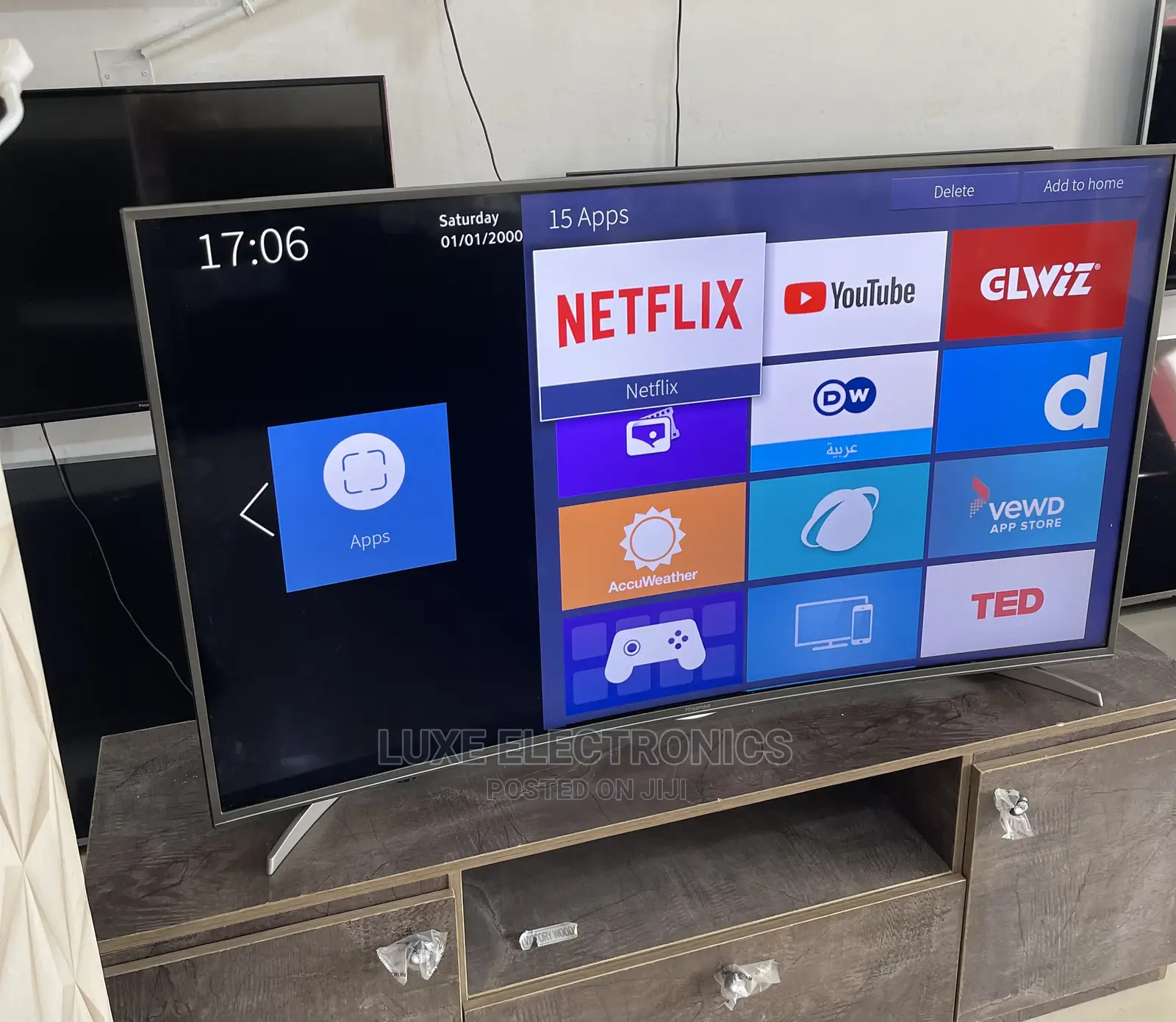 55 Inch Hisense Curved Uhd Smart Tv