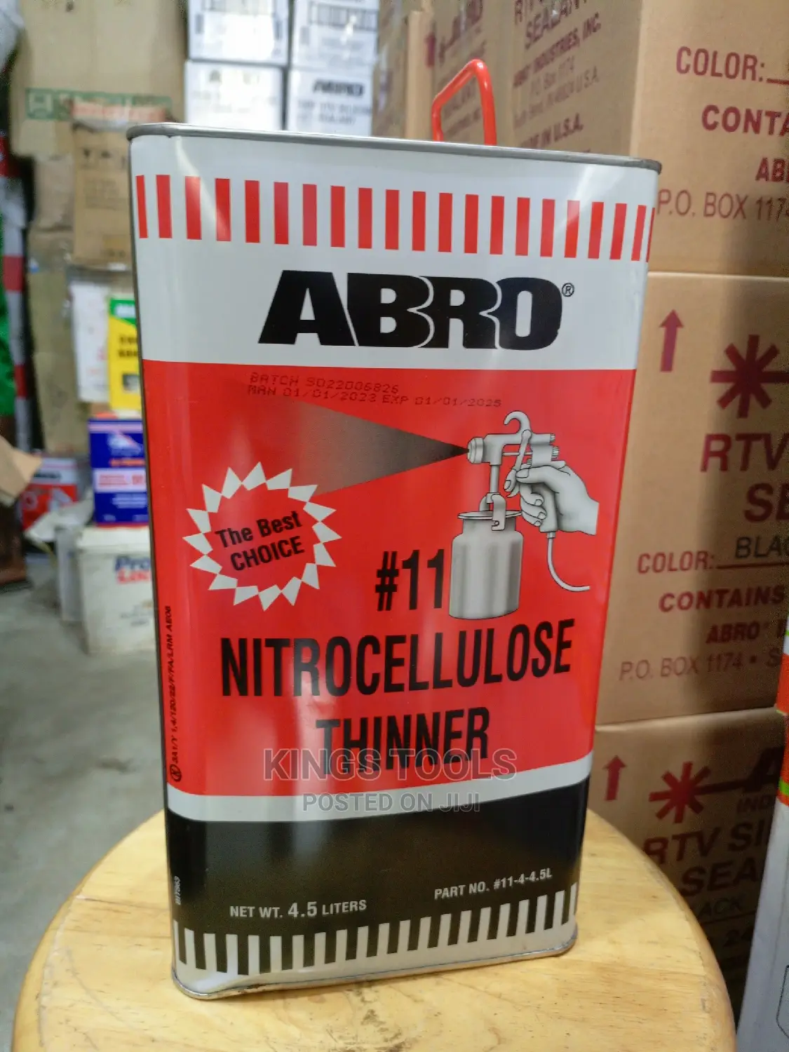 Abro Thinner 4.5 Litres