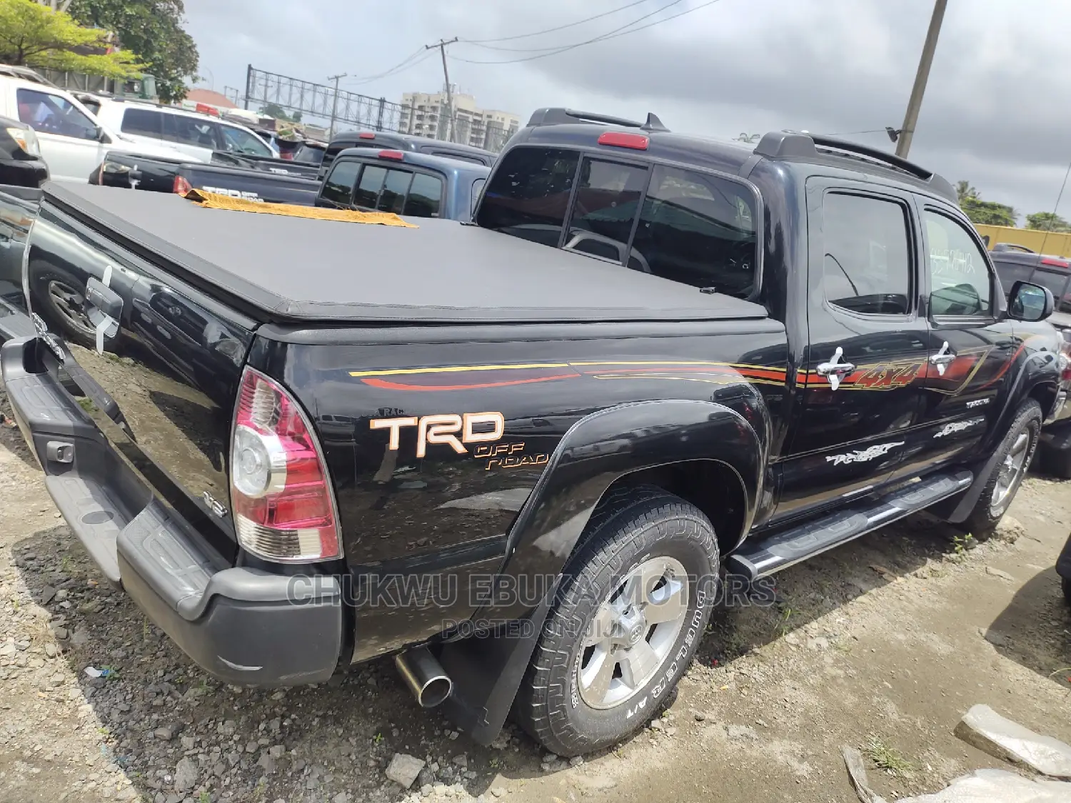 Toyota Tacoma Double Cab V6 2012 Black