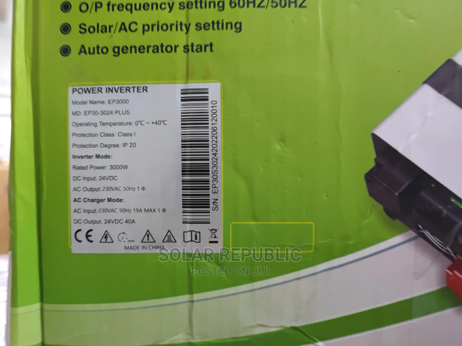 3kva 24v Inverter Must