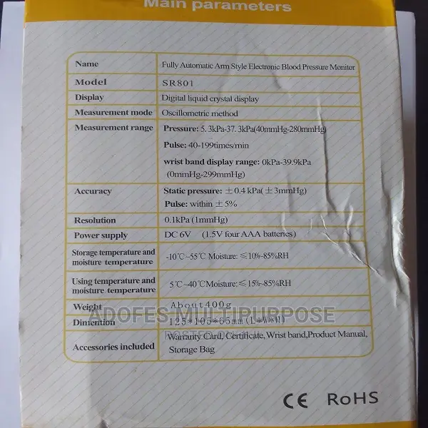 Blood Pressure Monitor ( BPM )