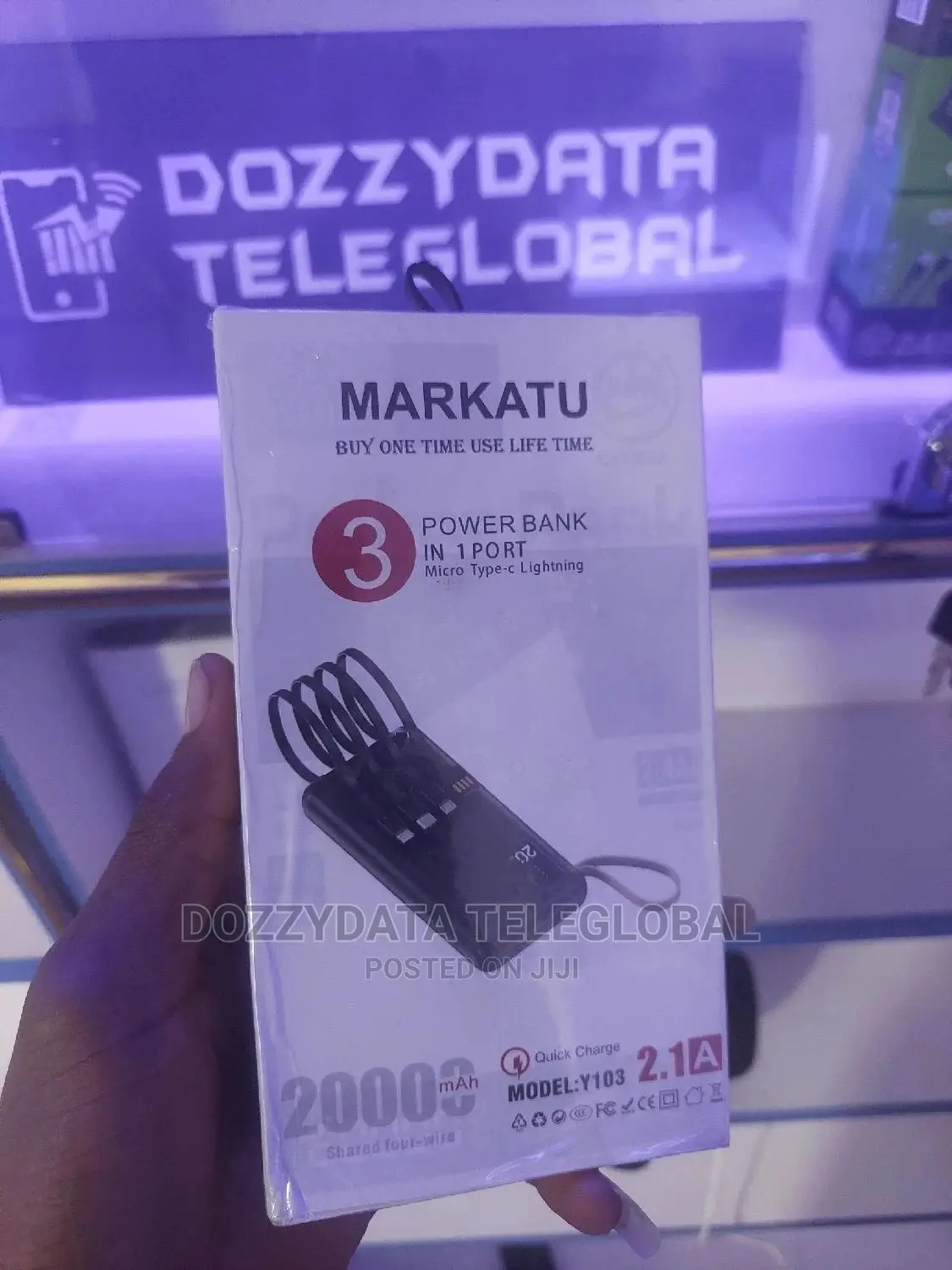 MARKATU 20000mah Powerbank