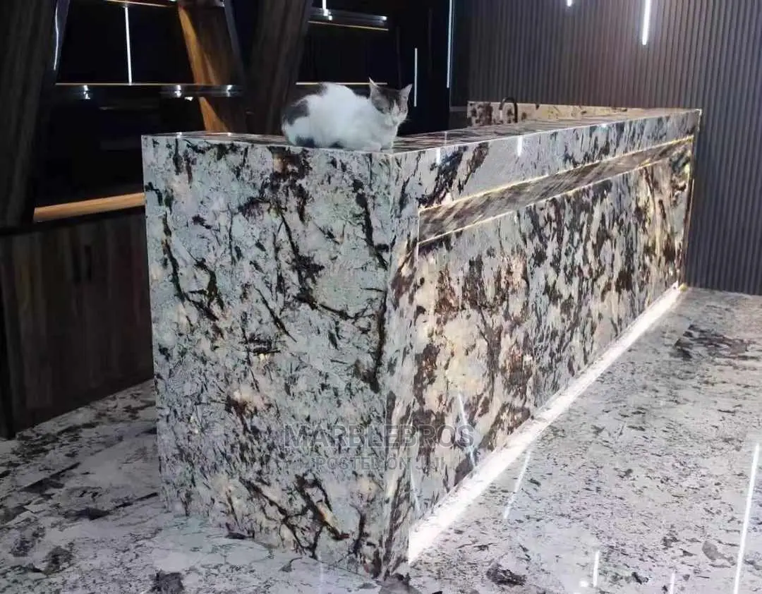 MB0. Italian Quality Alaska White Marble Stone.