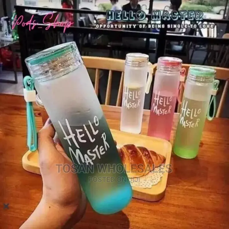 500ml Hello Master Acrylic Water Bottle