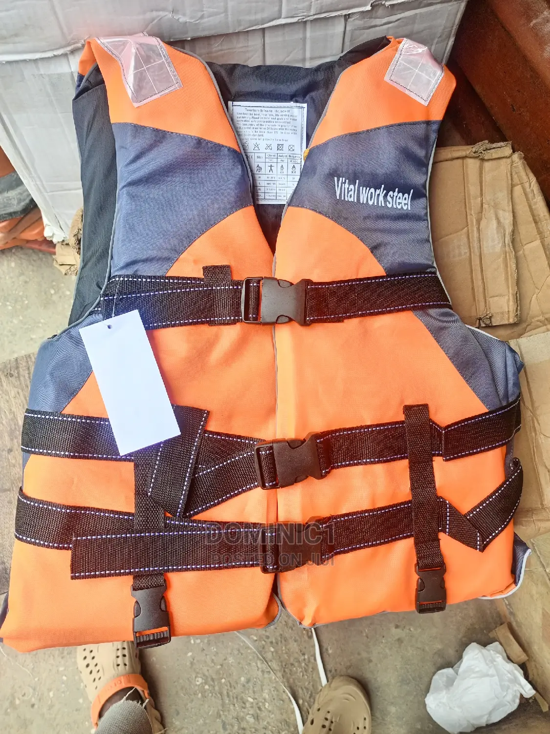 Life Jacket Work Steel