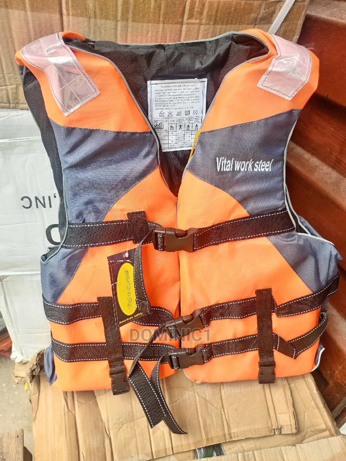 Life Jacket Work Steel