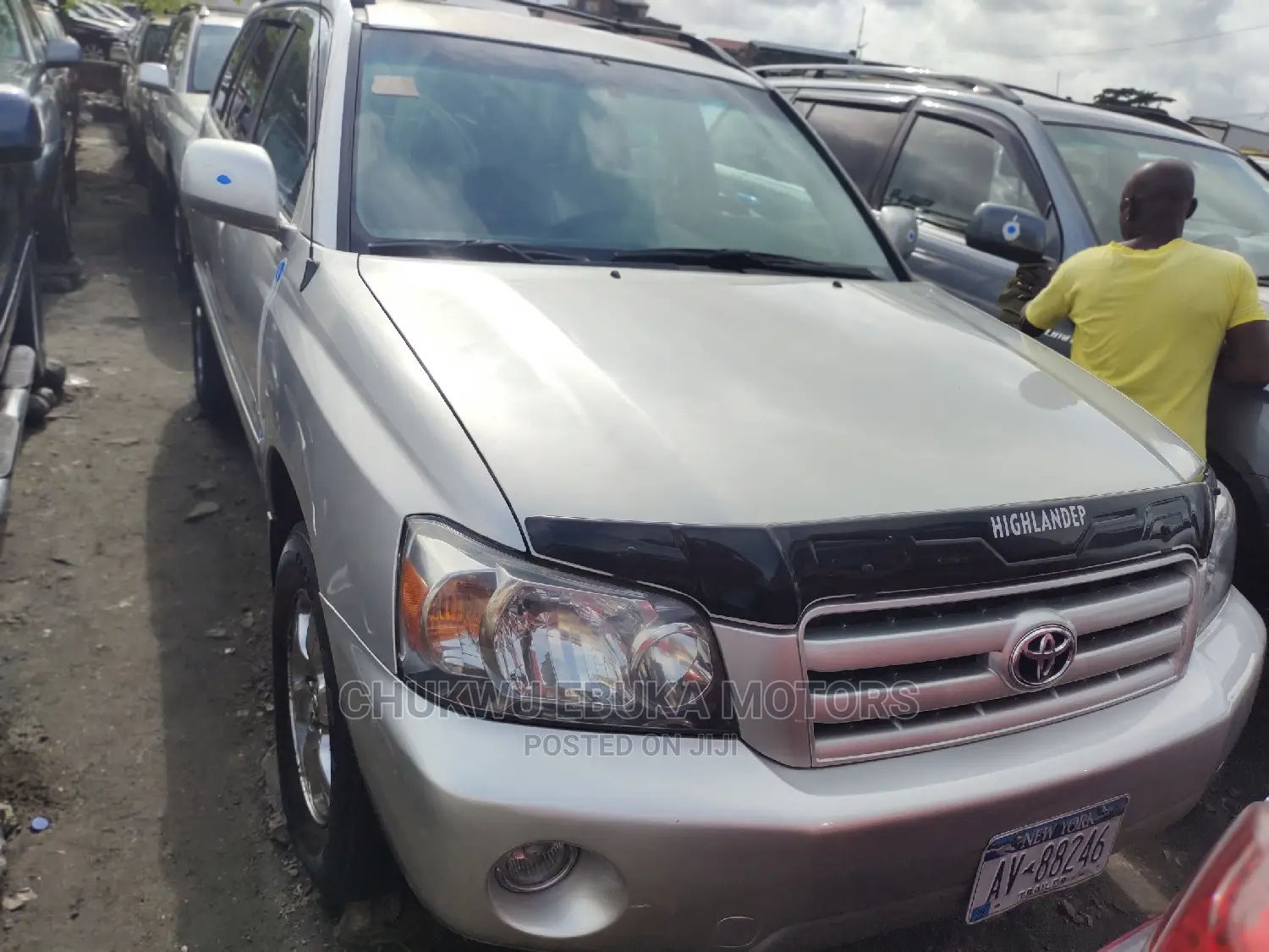 Toyota Highlander Limited V6 2005 Silver
