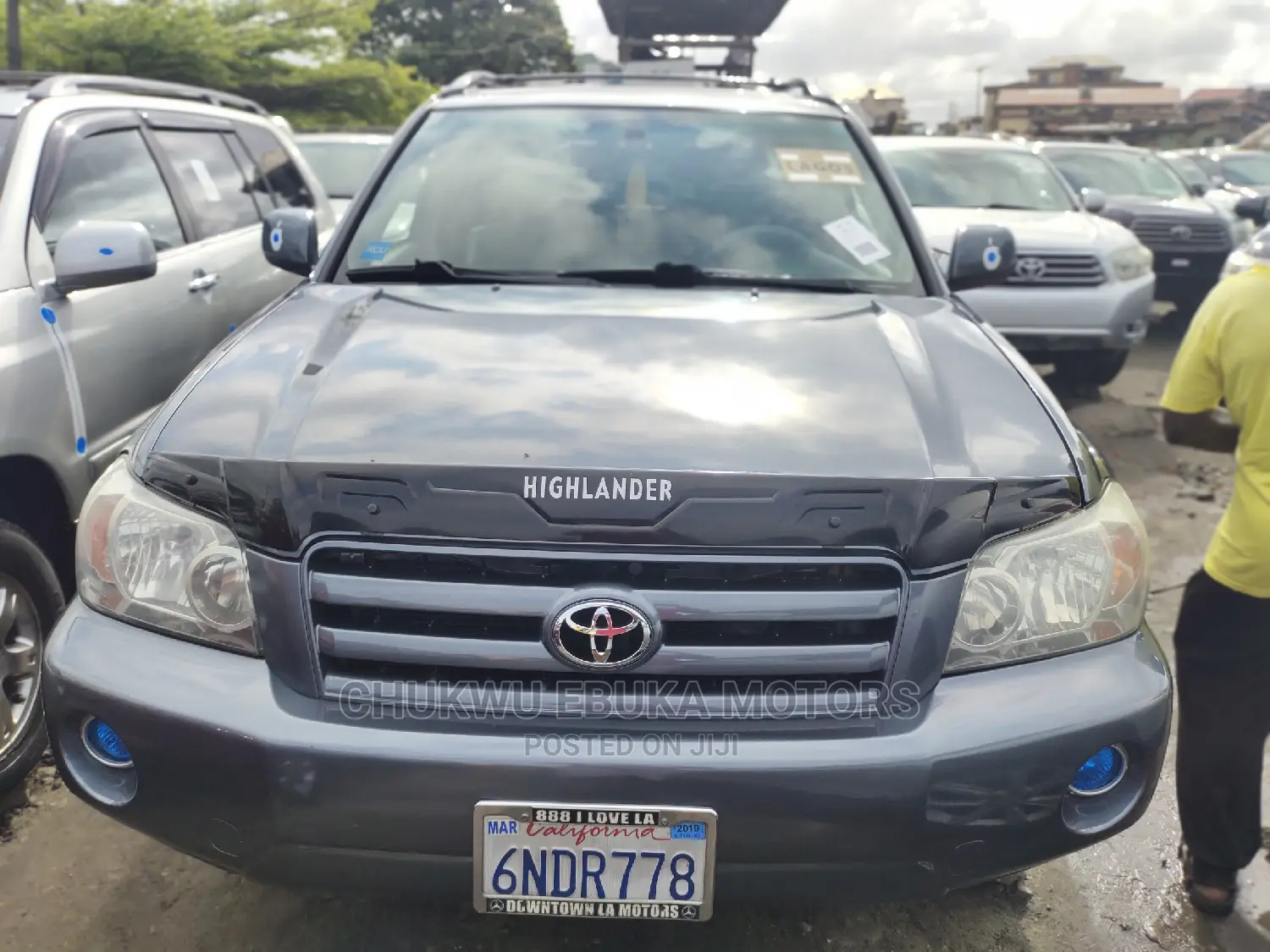 Toyota Highlander Limited V6 2005 Gray