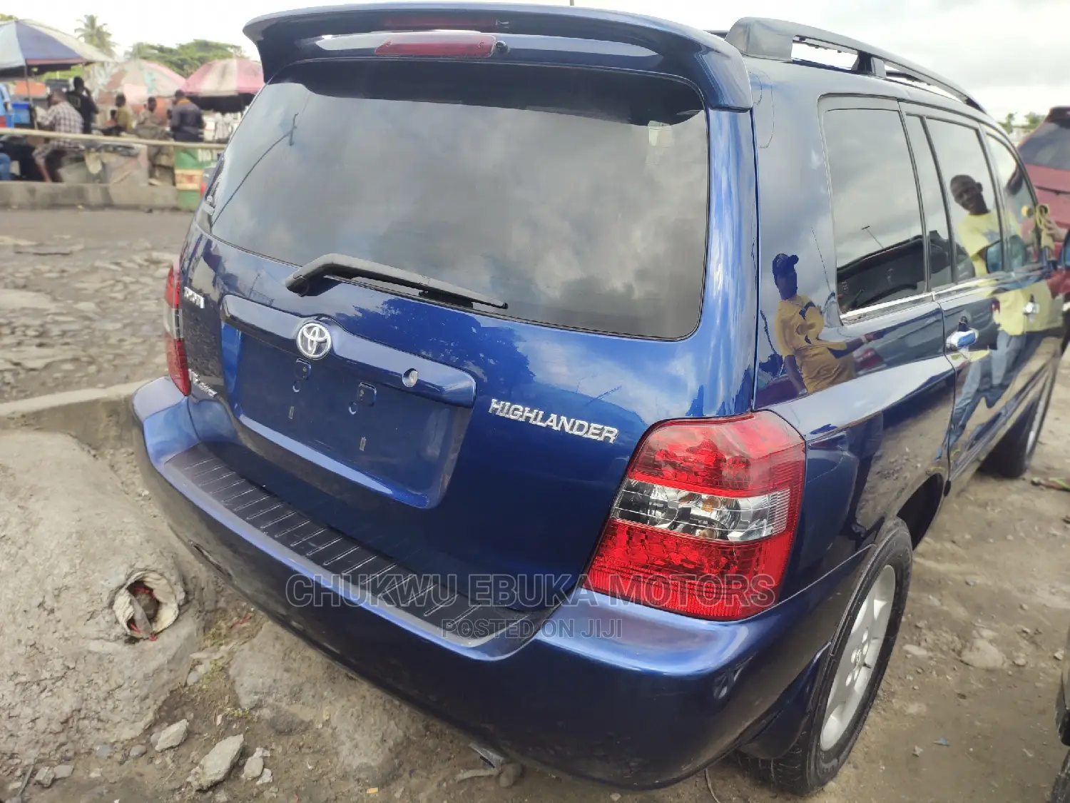 Toyota Highlander Limited V6 2005 Blue