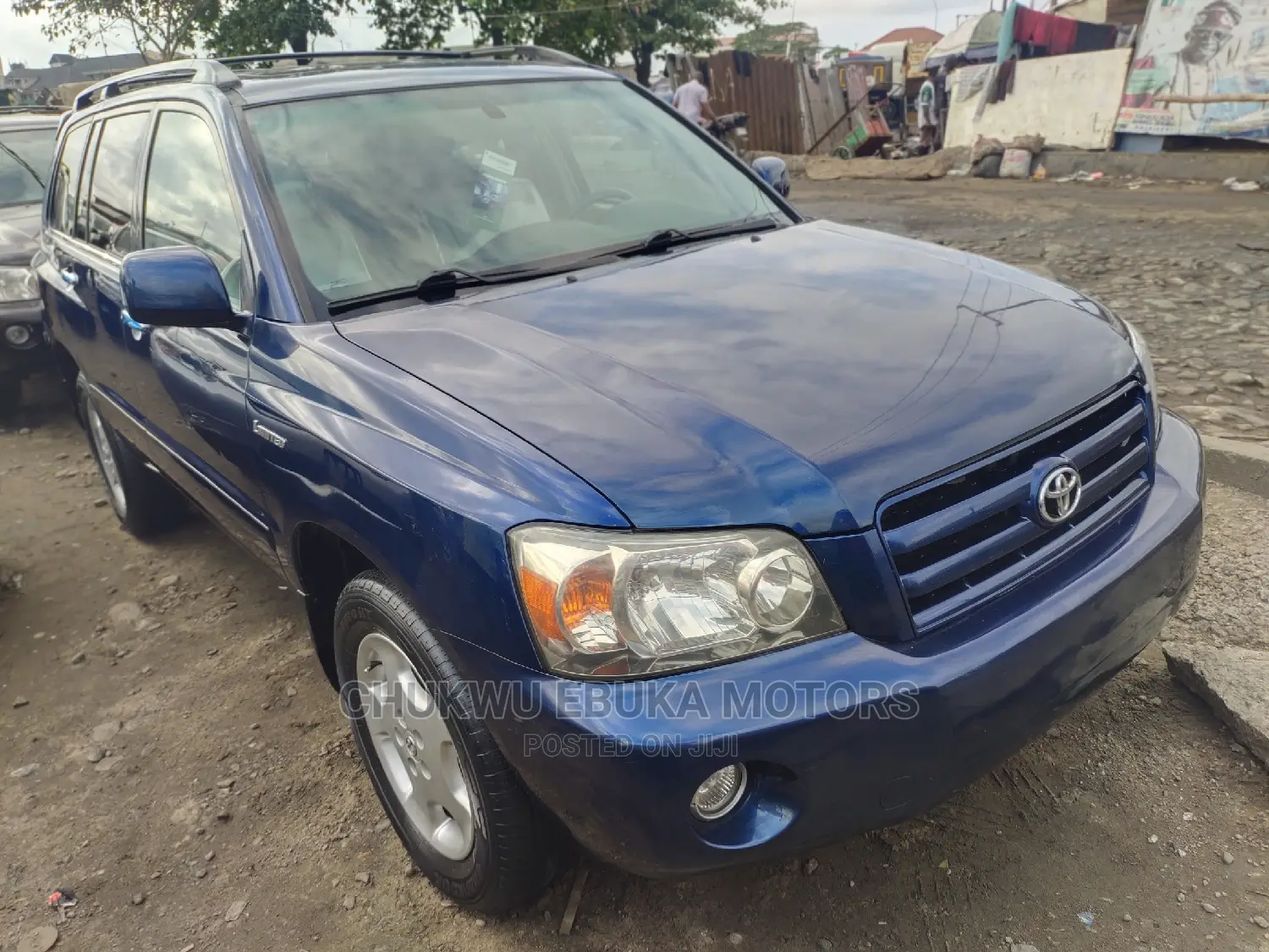 Toyota Highlander Limited V6 2005 Blue