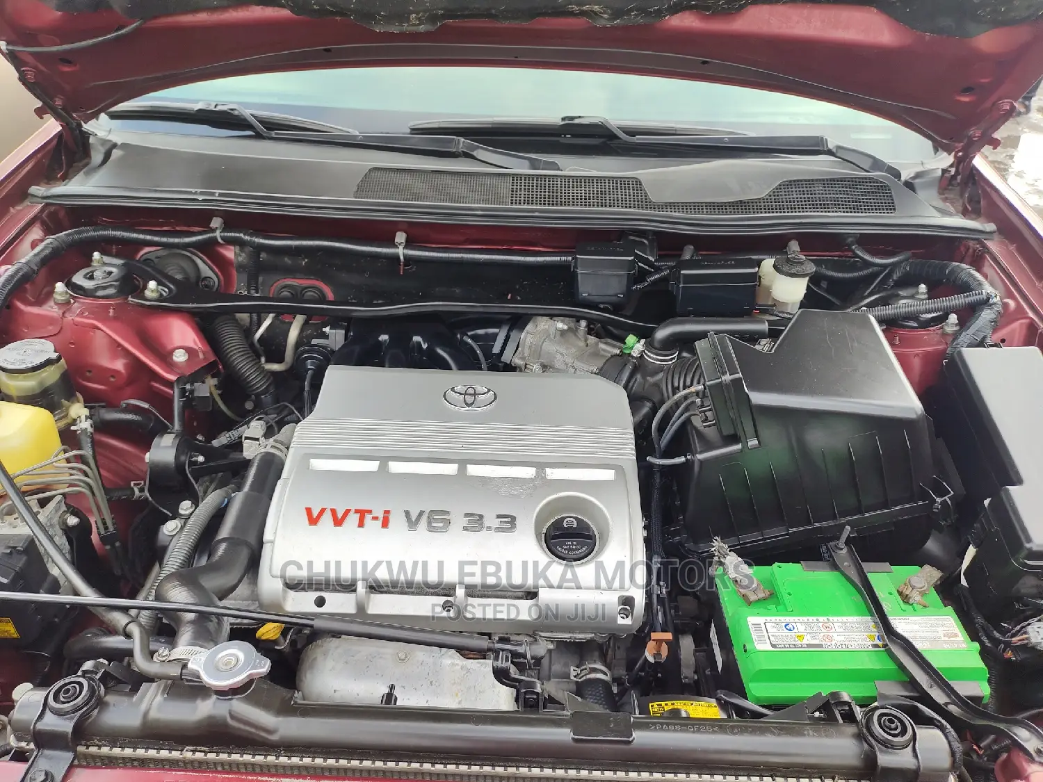 Toyota Highlander Limited V6 2005 Red