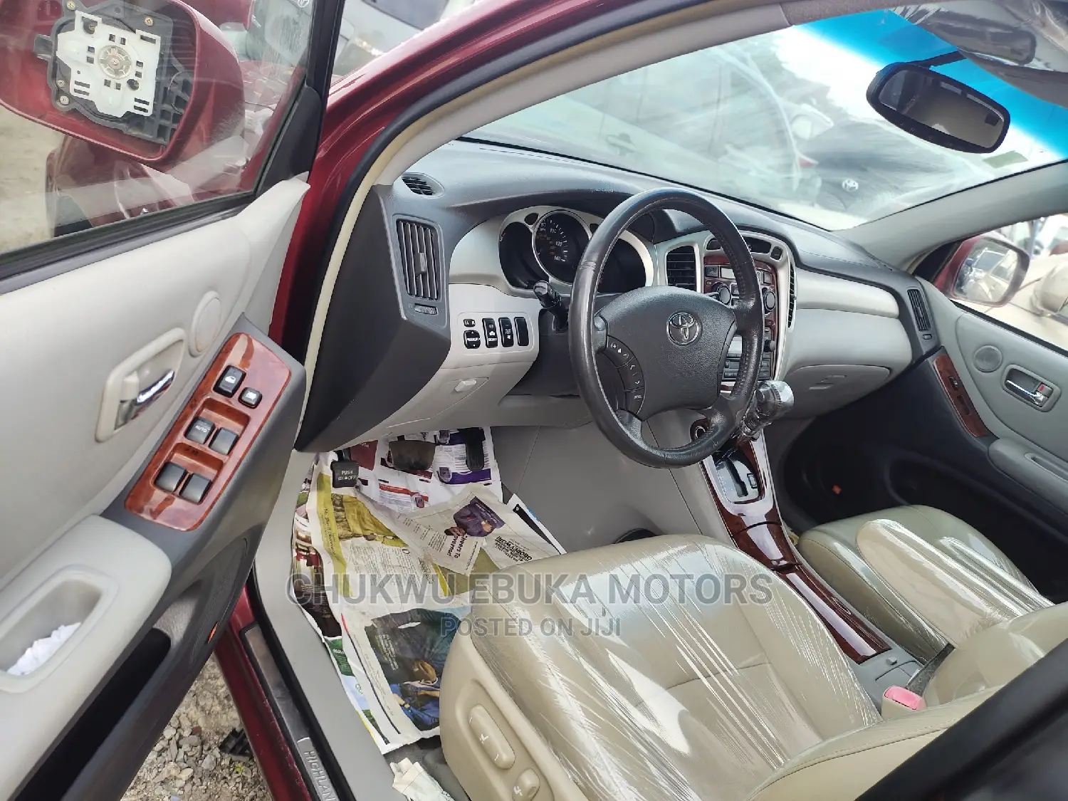 Toyota Highlander Limited V6 2005 Red