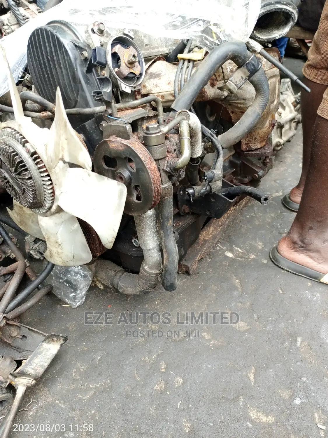 Complete Engine for Mazda Bus 18 Seaters