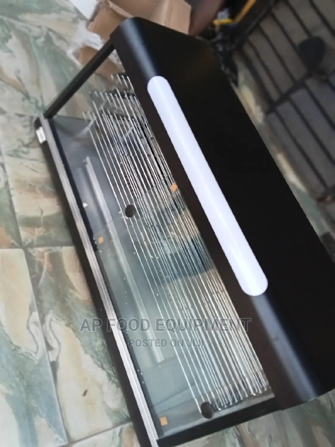 Black Snacks Display Warmer 4ft