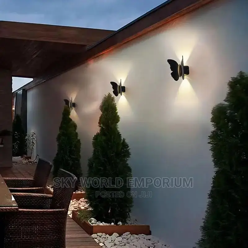 Butterfly Outdoor Indoor IP65 Waterproof Wall Light