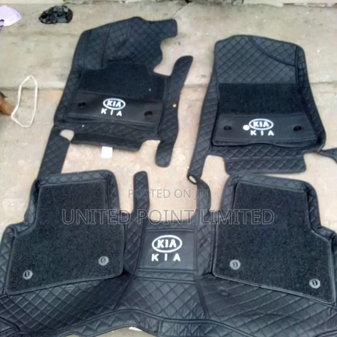Double Layer Leather Mat for KIA
