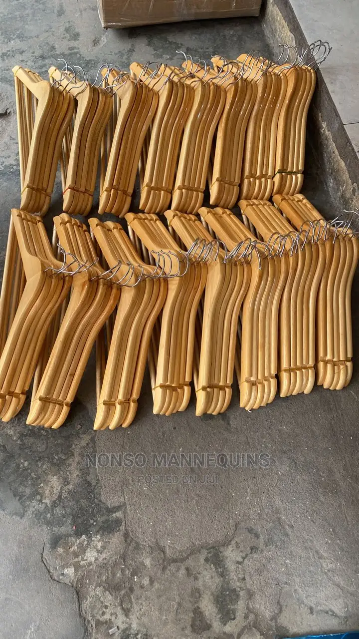 Neat Brand New Wooden Clothes Hangerzz