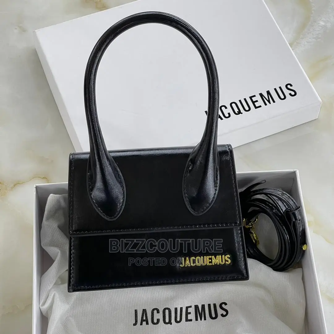Original JACQUEMUS Leather Handbags Available in Store