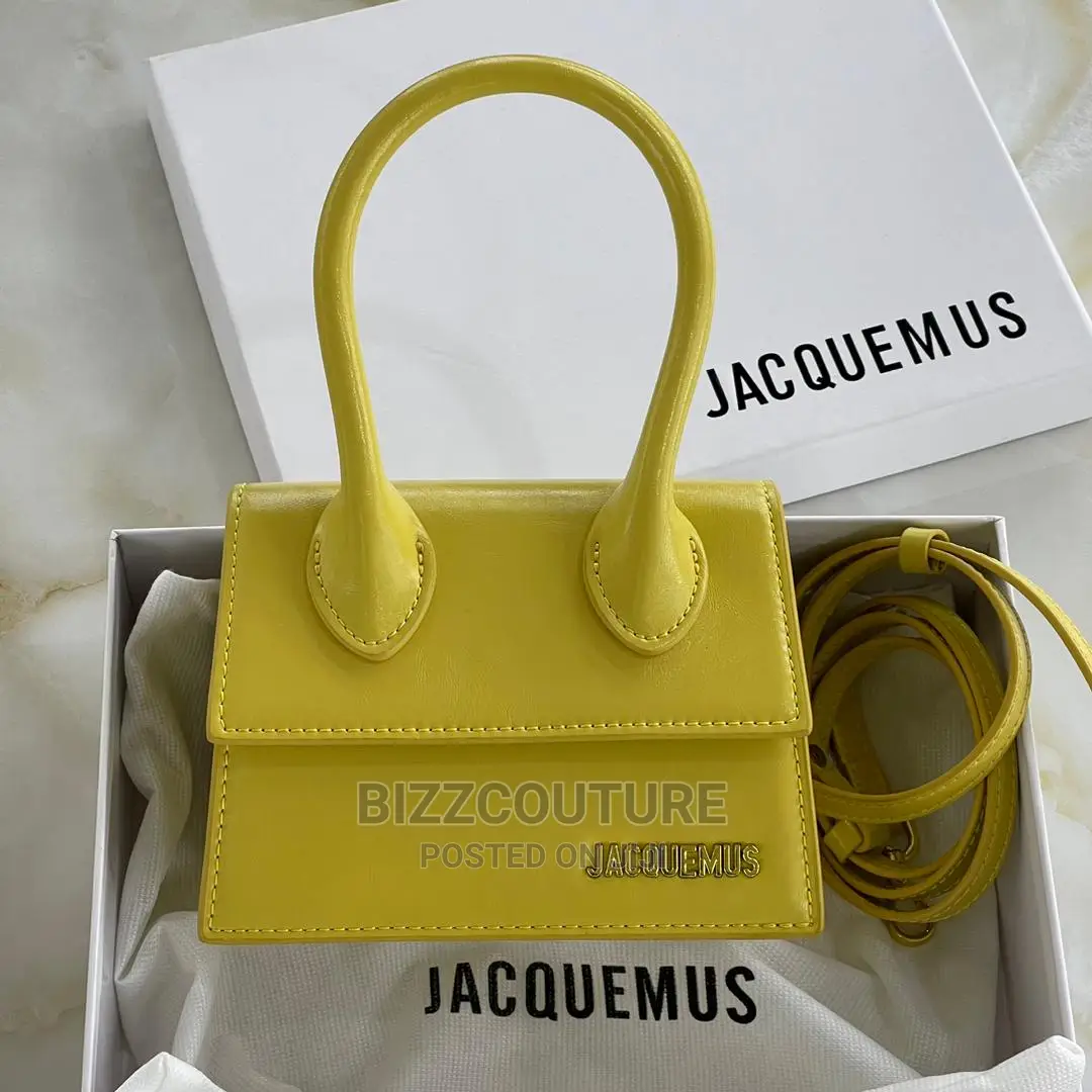 Original JACQUEMUS Leather Handbags Available in Store