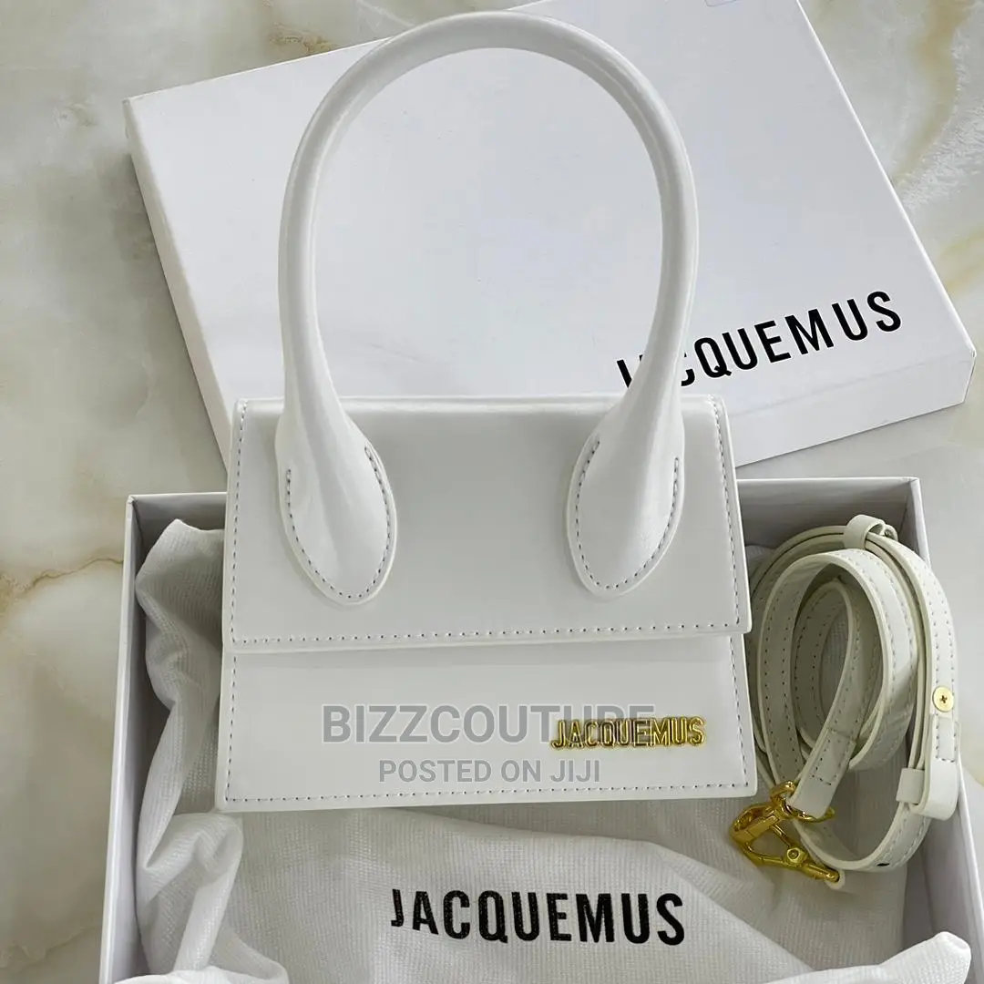 Original JACQUEMUS Leather Handbags Available in Store