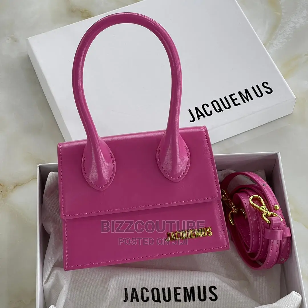 Original JACQUEMUS Leather Bags Available in Store