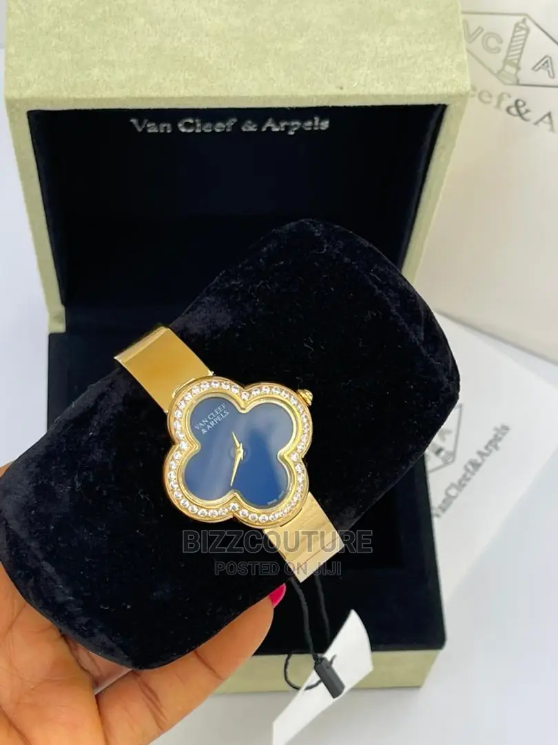 Original VAN CLEEF ARPEL Steel Watch Available in Store