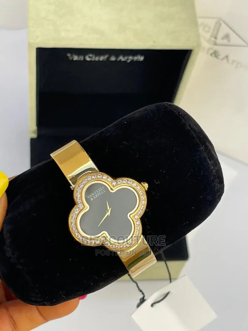 Original VAN CLEEF ARPEL Steel Watch Available in Store