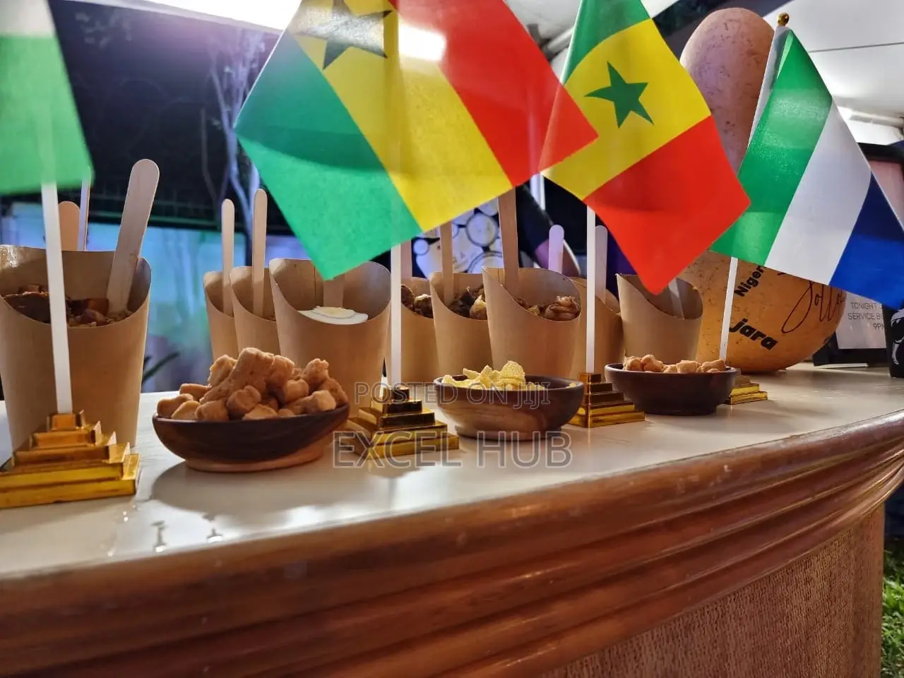 Table Top Flag With Stand
